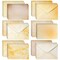 60 Pack Blank Cards and Envelopes 5x7 In - Vintage Style Stationery for Card Making, Party Invitations, Announcements, Scrapbooking (6 Designs)